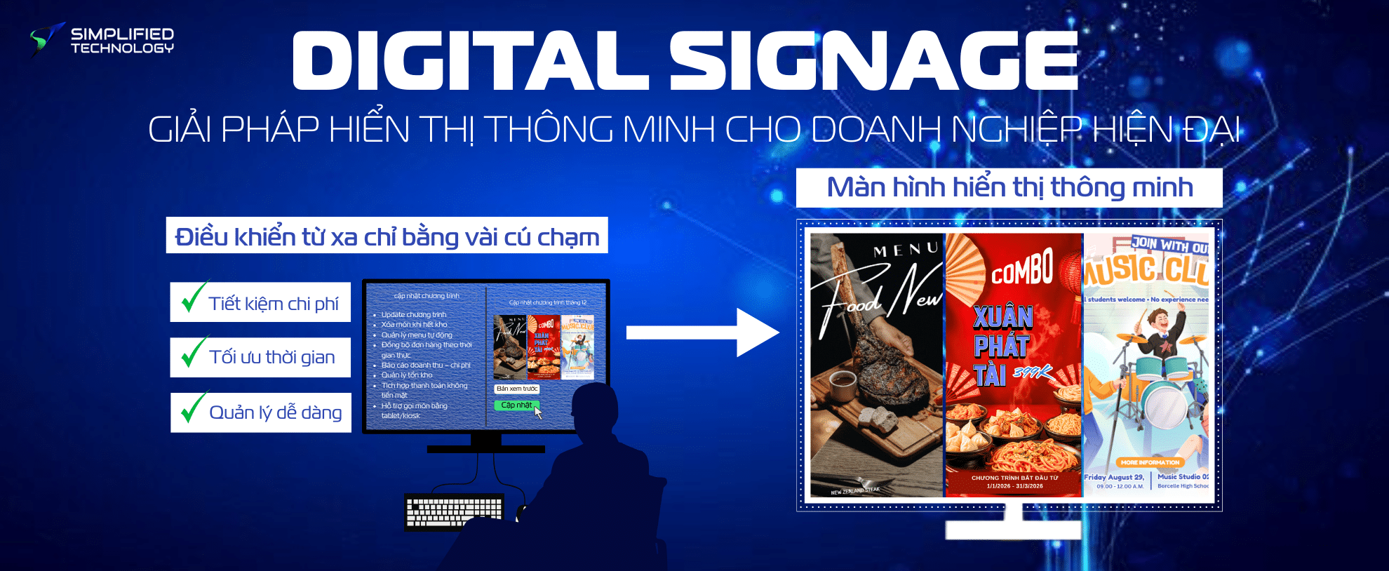 DIGITAL SIGNAGE – GIẢI PHÁP HIỂN THỊ THÔNG MINH